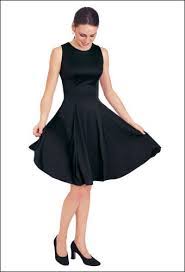 Knee Length Black Dress Good For Wind Band Concert Dresses Concert Attire Black Knee Length Dress