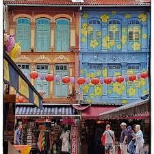 Les Jolies Maisons Du Quartier Chinois De Singapour Voyage Singapour Singapour Voyage Singapour