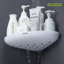 Shower caddies are especially essential for freestanding showers, so your bath products are easy to reach and out of the way. Ecoco Bathroom Corner Shower Shelf Corner Shower Caddy Shower Storage Amazingooh
