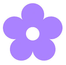 Watercolor geometric round wreath with flower pink rose and indigo leaves. Purple Flower Png Purple Flower Transparent Background Freeiconspng