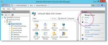 Starting The Default Web Site – Logi Analytics