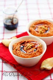 Muhammara Creme De Poivrons A La Grenade Alimentation Recettes De Cuisine Recette