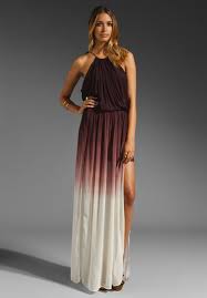 Brown Dip Dye Ombre Dress Revolve Clothing Revolve Clothing Dresses Dresses Ball Dresses