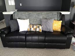 China black recliner customizable couches living room furniture sofa set the cushioned parts of living rooms with leather couches are offered in the finest fabrics with. Loading Black Leather Furniture Black Leather Couch Black Leather Sofas