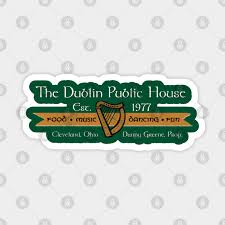 It was a great movie for that. The Dublin Public House Distressed Danny Greene Aufkleber Teepublic De