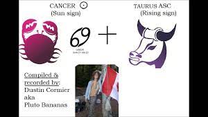 Knowing the sun, rising and moon are the smallest part of analyzing character. Sun In Cancer Taurus Asc Rising Sign Hd Youtube