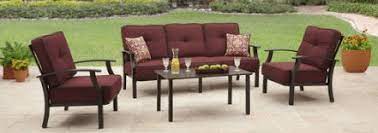 This elegant better home and gardens 4 piece patio conversation set includes two conversation chairs, a loveseat and a fully welded, aluminum coffee table. Bh And G 4 Piece Patio Furniture Sets