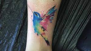 👉 tatuajes de madres para hijos. Tatuajes De Colibris A Color Recopilacion Y Significado Tatuantes