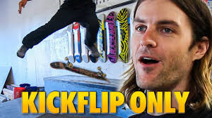 KICKFLIPS ONLY FULL PARK SKATE!