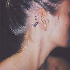 76 Cute Small Tattoos Ideas Every Girl Want Getting 2019 Behind Ear Tattoos Back Ear Tattoo Small Tattoos