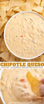Chipotle Queso Copycat Recipe Is An All Natural Creamy Chili Cheese Dip With Tomatillo Salsa In Just 20 Minutes Chipotle Queso Chipotle Recipes Queso Recipe