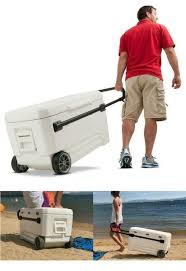 Igloo 110 qt cooler with wheels. Igloo 110 Qt Glide Pro Ice Chest Wheeled
