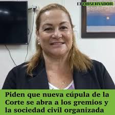 🟩 La abogada María Esther Roa, de Somos Anticorrupción Paraguay, pide  mayor apertura a los nuevos miembros del Consejo de Superintendencia.  Solicita que de nuevo se implementen las reuniones con gremios y