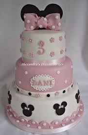 Minnie Mouse Birthday Cake 3 Year Old Novocom Top