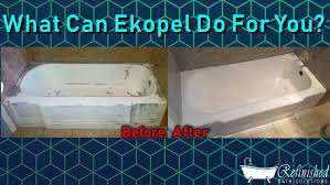 It ranges from white, neutral to darker shades. What Can Ekopel Do For You Bath Refinishing Refinishing Kit Refinish Bathtub