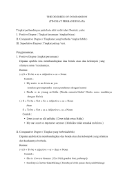 See full list on mediainggris.com The Degrees Of Comparison