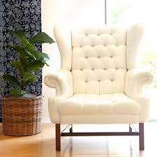 Another creative way to use chair covers is to make it as a draped bow. How To Paint Upholstery Old Fabric Chair Gets Beautiful New Life A Piece Of Rainbow