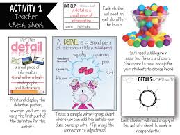How To Teach Key Details And Main Idea Babbling Abby Main Idea Worksheet Reading Lesson Plans Primary Students