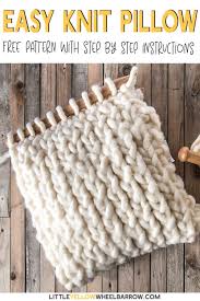 Do not forget to check our other free crochet and knitting patterns. How To Make A Chunky Knit Pillow Cover In Under An Hour
