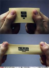 You can't get more photographic than replicating a roll of negatives. 68 Awesome Business Cards Ideas Business Cards Cool Business Cards Business Cards Creative