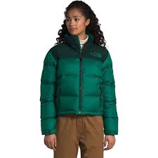 The North Face Women S Eco Nuptse Jacket North Face Puffer Jacket North Face Women Green North Face Jacket