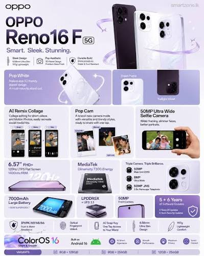 Oppo Reno16 F 5G