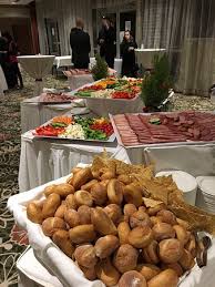 If you're throwing a big party or an event, like the wedding reception i've been sharing with you this week (see all the posts here), chances are good that you'll be setting up a buffet. Christmas Dinner Party Buffet Picture Of Hilton Vancouver Metrotown Burnaby Tripadvisor