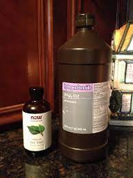 For Earaches And Sore Throats Put A Few Drops Of Tea Tree Oil In A Capful Of Hydrogen Peroxide Or Baby O Home Remedies Essential Oils Aromatherapy Remedies