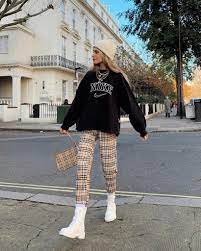 Cute, sassy and funky gray tops, jacket and skirt. Grunge Fashion 53 Grunge Aesthetic Outfits