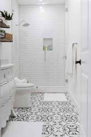 Bathroom Shower Tile Ideas Black And White 65 Basement Bathroom Ideas 2020 That You Will Love Black And White Tiles Bathroom White Bathroom Tiles Minimalist Bathroom Furniture