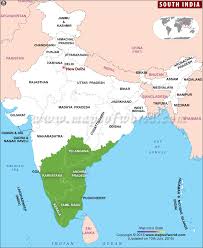 Pri or to indian independence, most of these areas belonged to the travancore kingdom. South India Map