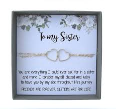 Sisters Bracelet For Sister Gift For Sister Birthday Gift Etsy Sister Wedding Gift Sister In Law Gifts Birthday Gifts For Sister