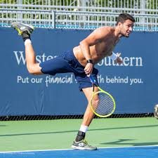 Submitted 11 months ago by dbbposse. Chad On Twitter Matteo Berrettini Practicing Yesterday Afternoon At The Cincytennis Tennisnewstpn
