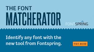 Font Finder By Image — Fontspring Matcherator
