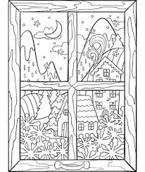 Cabin Fever Coloring Page Crayola Com Coloring Pages Christmas Coloring Pages Free Coloring Pages