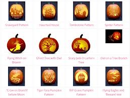 A good technique for transferring the stencil to your pumpkin is to use a sharp tool to poke through the stencil and make holes on the pumpkin's surface. Free Pumpkin Carving Patterns And Templates For Halloween