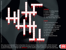 We did not find results for: Halloween Films Crossword Puzzle Netflix Dvd Blog