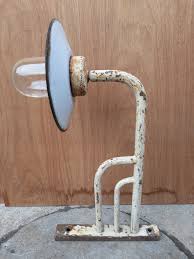 25 25 h x 17 25 l x 1 d round oval grey metal hanging wall vanity mirror add. Art Deco Industrial Wall Light Antique Lighting Metal Ware