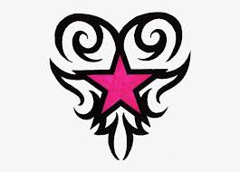However, shooting star tattoos may be an interesting alternative to its more common sister style, as you can create … Black Tribal And Pink Star Tattoo Design Sample Simple Shooting Star Tattoo Designs Free Transparent Png Download Pngkey