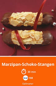 Marzipan Schoko Stangen Rezept Kekse Rezept Einfach Marzipan Glutenfreier Kuchen