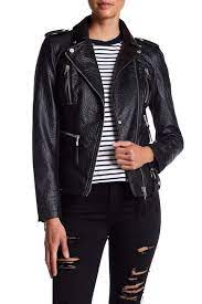 Blanc Noir Faux Leather Moto Jacket Nordstrom Rack Faux Leather Moto Jacket Leather Moto Jacket Vegan Leather Jacket