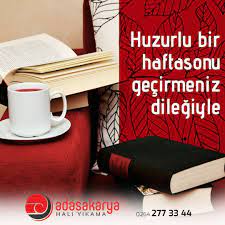 mutlu ve huzurlu hafta sonu gecirmeniz dilegiyle hali yikama yorgan yikama koltuk kanepe yikama stor ve zebra yi instagram posts lettering instagram