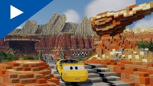 Tons of players and tons of items to collect and trade! College Students Perfectly Recreate Disney S Cars Land In Minecraft Inside The Magic