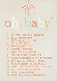 Playlist Baby Shower Songs Baby Shower Playlist Baby Shower