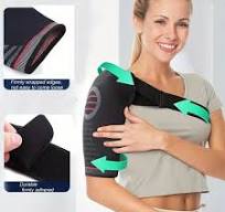 * in * This Adult Sports Shoulder Gear Features Adjustable Breathable  Compression Sleeves for Support. * a Unisex Arm Sling Designed for Fitness  And Strength Training, with an * And Comfortable ...