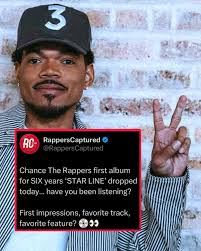 I been waiting for this for a minute… how's it sounding? 💿 #ChanceTheRapper