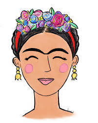 The exhibition features highly personal items, which came to light in 2004 at her lifelong home, la casa azul (now museo frida kahlo) in mexico city—including approximately 30 photographs, 20 vibrant tehuana costumes from My Simple Fun Illustration Of Frida Kahlo Digital Drawing Drawing
