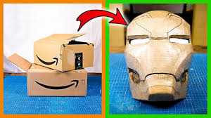 How to make iron man. How To Make Iron Man Helmet With Cardboard That Opens And Closes Youtube