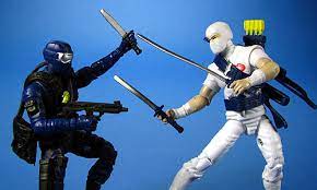 Maybe you would like to learn more about one of these? Cool Toy Review Snake Eyes Vs Storm Shadow Comic Pack