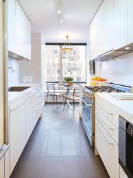 A galley kitchen design ideas may provide a convenient for maximizing a small area for having one or two long walls of cabinets and appliances manner. 30 Beautiful Galley Kitchen Design Ideas Decoration Love